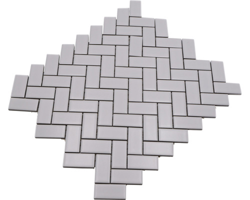 Mosaikfliese im Fischgrätmuster