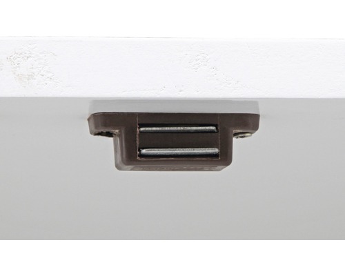 Fermeture magnétique fixée sur un meuble