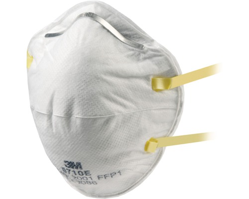 Masque respiratoire 3M™ 8710-PT, 10 pièces niveau de protection FFP1 Masque respiratoire FFP1