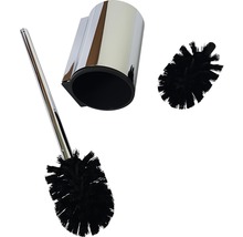 Brosse de toilette avec support en métal