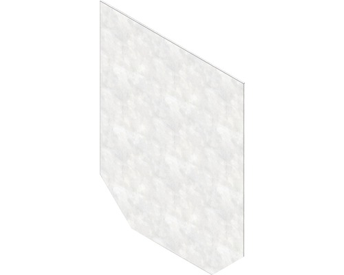 Paroi frontale fermée zinguée Hauraton Faserfix KS 150 type 010 210 mm x 265 mm Panneau décoratif avec décor en pierre pour l''aménagement intérieur