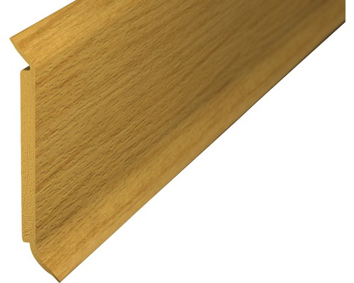 Plinthe âme Prinz mousse rigide chêne clair 60x2500 mm Plinthe en bois