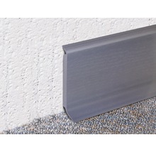 Kernsockelleiste Hartschaum Esche weiß 60x2500 mm-thumb-1