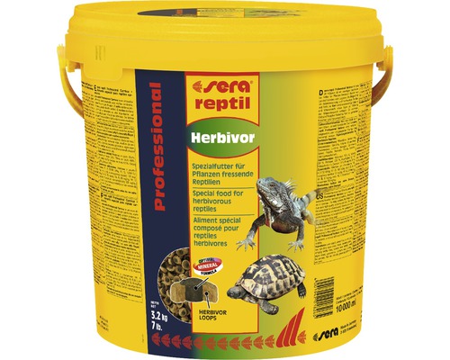 Nourriture pour reptiles sera reptil Professional Herbivor 10 l