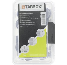 Tarrox Filzgleiter mit Schraube 24 mm rund braun 24 Stück
