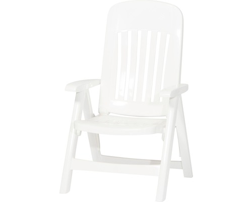 Chaise pliante Comtesse Sieger plastique blanc