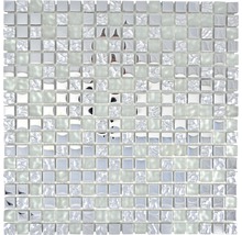 Mosaikfliese mit quadratischen Elementen