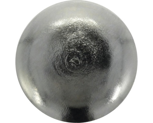 Patin en métal Tarrox avec clou 20 mm rond nickelé 16 pièces