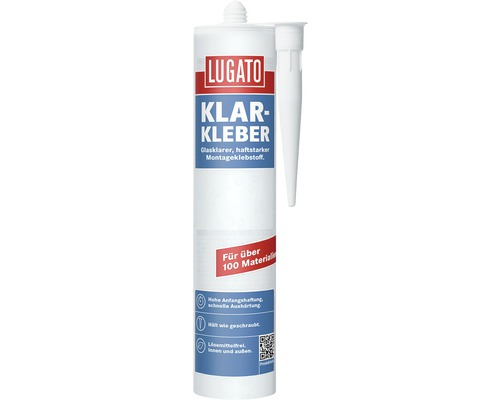 Lugato 1K Klar-Kleber Montagekleber transparent 300 g-0