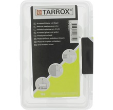 Tarrox Kunststoffgleiter mit Nagel Ø 25 mm rund weiß 16 Stück