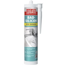 Silicone pour salle de bains Lugato Comme du caoutchouc noir 310 ml -  HORNBACH Luxembourg