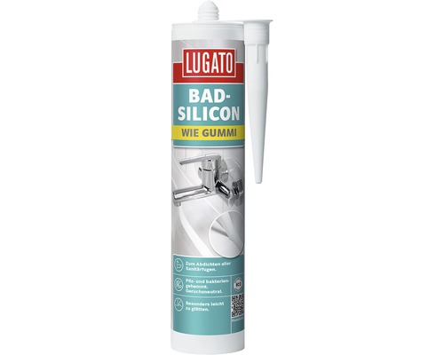 Silicone de salle de bains Lugato Comme du caoutchouc marron Bali 310 ml-0