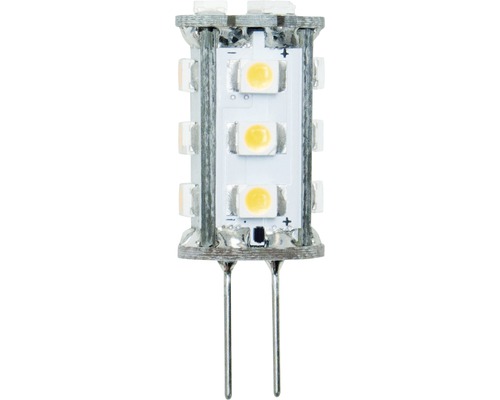 Ampoule à broche LED à intensité lumineuse variable G4/1W 90 lm 3000 K blanc chaud culot à broche SMD lot de 15-0