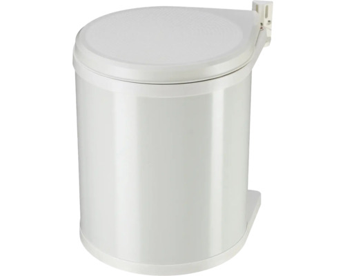Weißer Wandschwingmülleimer für die Küche