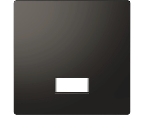 Bascule avec symbole de fenêtre rectangulaire Merten MEG3350-6034 D-Life anthracite Cache d''interrupteur avec découpe rectangulaire