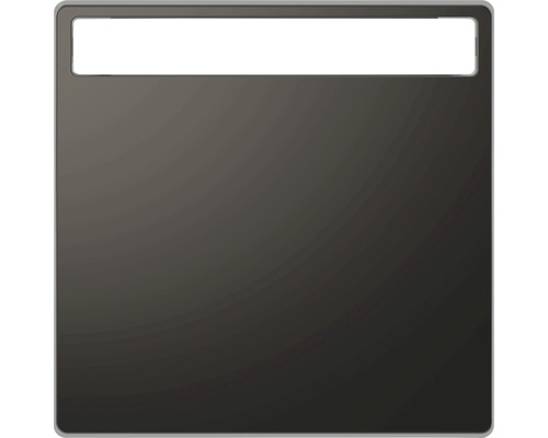 Bascule avec emplacement pour inscription Merten MEG3360-6034 D-Life anthracite Cadre d''interrupteur pour interrupteur d''éclairage