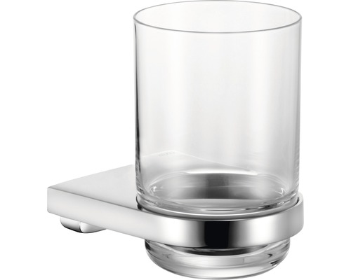 Porte-verre KEUCO Moll verre de cristal véritable/chrome 12750-0
