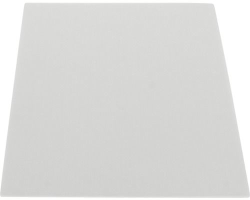 Patin en feutre Tarrox 210x297x6 mm carré blanc 1 pièce autocollant Plaque carrée en plastique