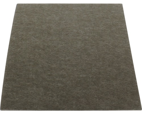 Patin en feutre Tarrox 210x297x6 mm carré marron 1 pièce autocollant Panneau isolant carré en feutre
