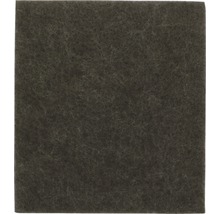 Tarrox Filzgleiter 90x100x6 mm braun weiß 1 Stück selbstklebend