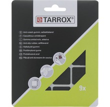 Tarrox Anti rutsch Gummi 25x25 mm schwarz 9 Stück selbstklebend-thumb-1