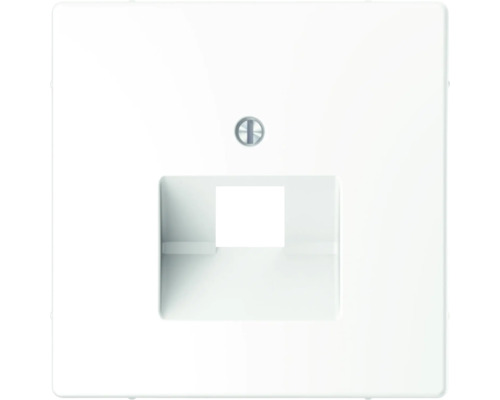 Plaque centrale Merten MEG4521-6035 cache pour insert d'unité de raccordement universelle simple D-Life blanc lotus