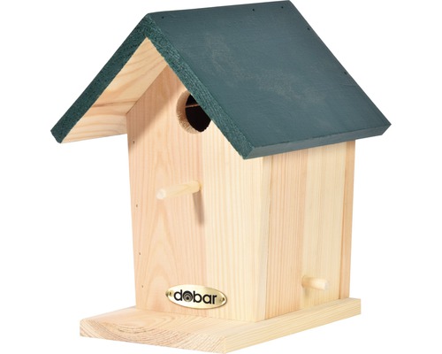 Nichoir en bois avec toit