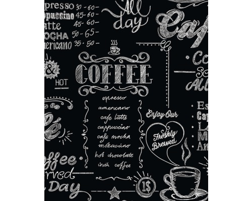 Papier peint intissé 32-993 Modern Living Coffee Shop noir