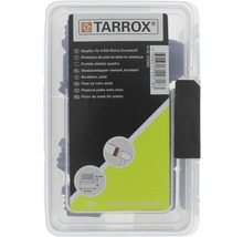 Bouchon pour tube carré Tarrox 25x25 mm noir 16 pièces-thumb-2