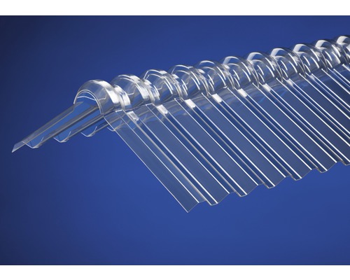 Tôle trapézoïdale en plastique