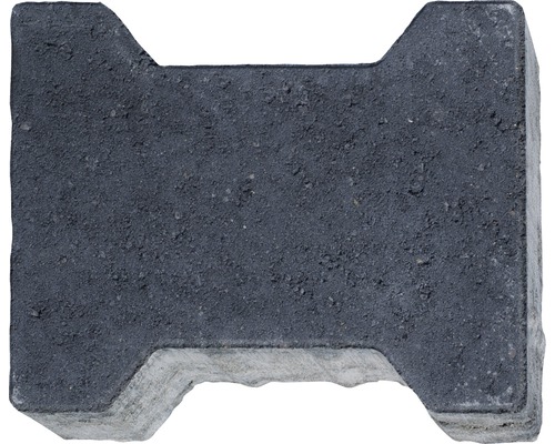 Pavé en double T anthracite 20 x 16,5 x 8 cm