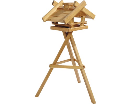 Mangeoire en bois avec support