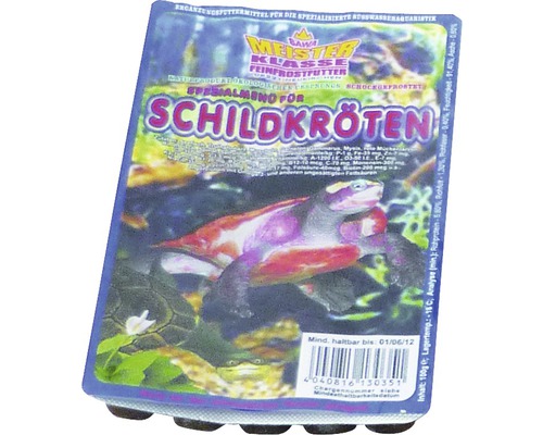 Frostfutter POSEIDON Schildkröten-Mix 100 g