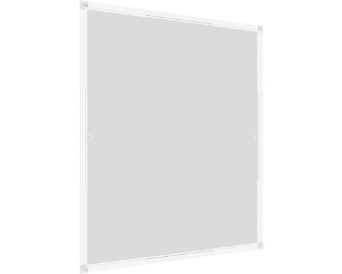 Insektenschutz Windhager Flexi Fit Rahmenfenster ohne Bohren weiß 100x120 cm Duschwand aus Glas mit Rahmen