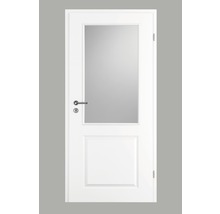Porte intérieure Pertura Pila 02 laque blanche (semblable à RAL 9010) 73,5x198,5 cm droite avec découpe GN (sans vitrage)-thumb-0