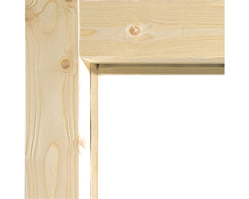 Vue détaillée d''un cadre en bois