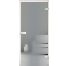 Porte vitrée Pertura Mynd Cloud 01 anthracite dégradé de couleurs 70,9 x 197,2 x 0,8 cm tirant droite-thumb-1