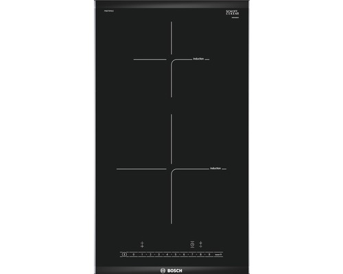 Plaque de cuisson à induction Bosch avec deux zones de cuisson
