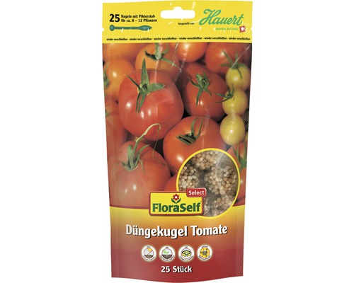Boules d’engrais pour tomates FloraSelfSelect, 25 unités