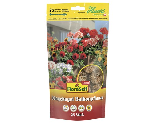 Balkonpflanzen-Düngekugel FloraSelfSelect 25 Stk