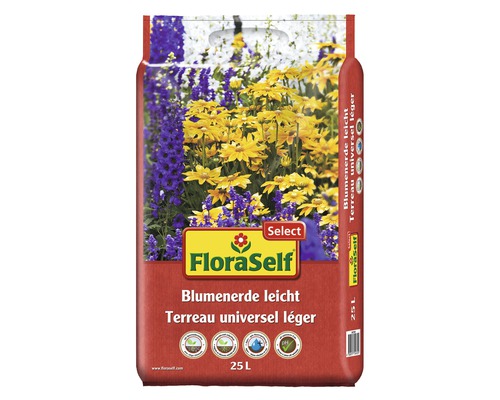 Terreau FloraSelf Select® léger, 25 L