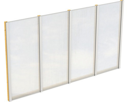 Paroi latérale SKAN HOLZ für Toiture pour terrasses indépendant 355x200 cm chêne clair Paroi latérale SKAN HOLZ für Toiture pour terrasses indépendant 355x200 cm chêne clair