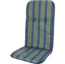 Coussin de chaise de jardin à rayures