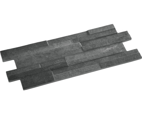 Dekorplatte aus Stein in Schichtoptik