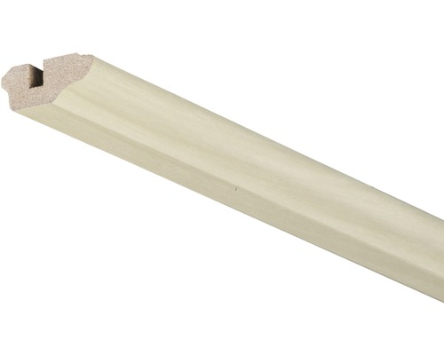 Moulure de plafond Royal bouleau 2600 x 36 x 17 mm Baguette en bois avec rainure