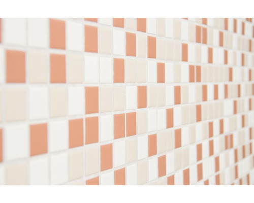 Carrelage mural avec motif rectangulaire