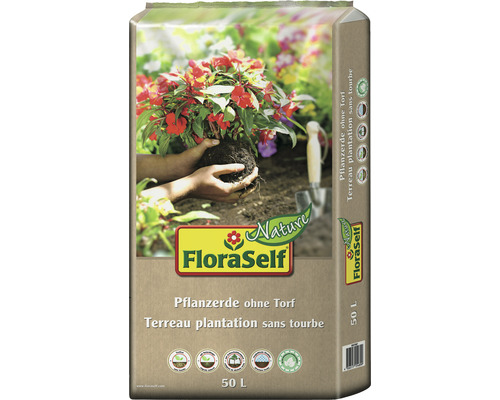 Terreau semis FloraSelf Nature®, 50 L