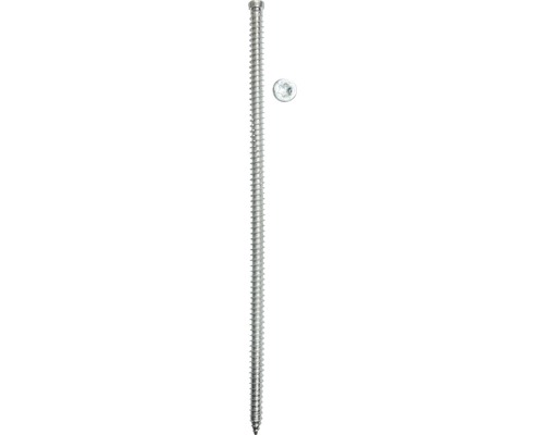 Eine Schraube mit passender Unterlegscheibe.