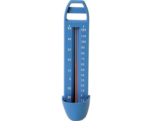 Thermomètre de piscine, bleu
