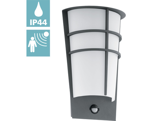 Wandleuchte mit Bewegungsmelder und Schutzart IP44